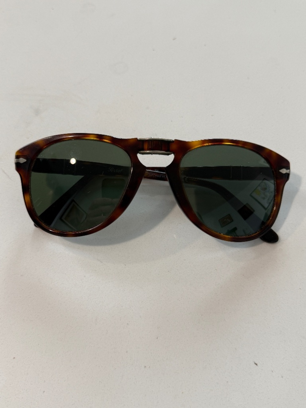 Persol 714SM - Steve McQueen Model Folding Sunglasses Brown Tortoise
